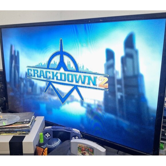 2010 MICROSOFT GAME STUDIOS XBOX 360 CRACKDOWN 2 CIB TESTED WORKS - Picture 2 of 8